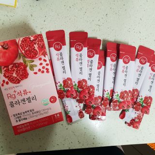 함초록 Rg+ 석류콜라겐젤리 — 4점을 준 리뷰어가 2021년 3월 올린 사용 사진