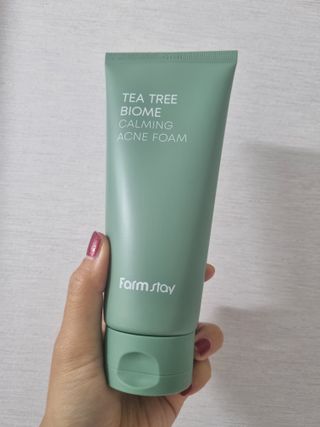 팜스테이 티트리 바이옴 카밍 아크네 폼 — 5점을 준 리뷰어가 2022년 10월 올린 사용 사진