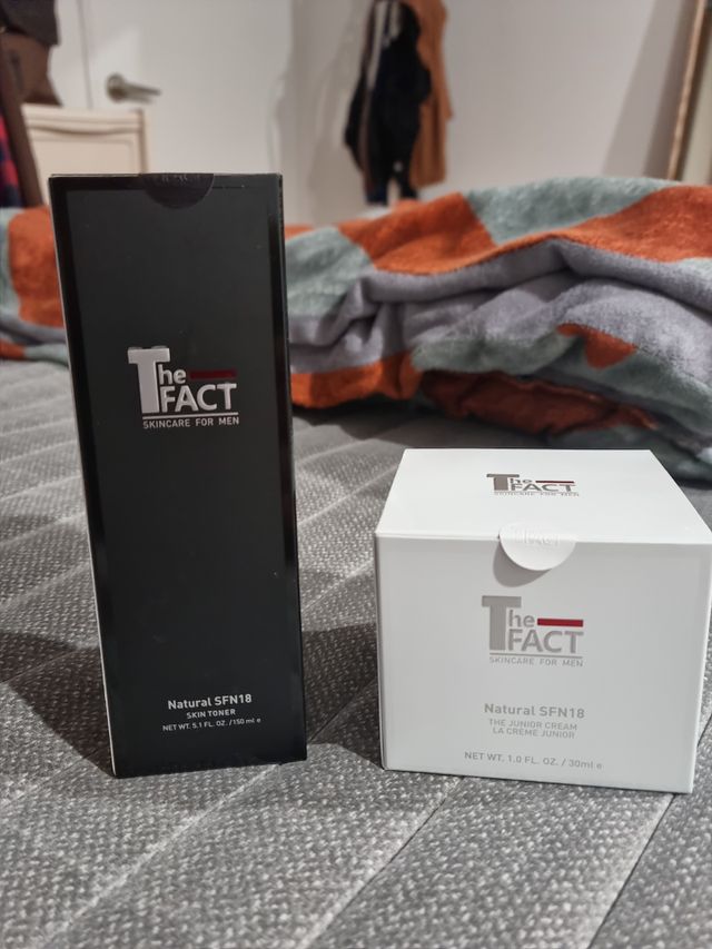 [5 IN 1] 더 팩트 내추럴 에스에프엔 에이틴 스킨토너+크림 세트 리뷰 사진