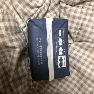 블루블루 유기농 순면 커버 생리대 — 4.5점을 준 리뷰어가 2021년 1월 올린 사용 사진