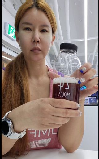 클린24시간 1BOX(5포) + 전용보틀(500ml) — 4점을 준 리뷰어가 2023년 6월 올린 사용 사진