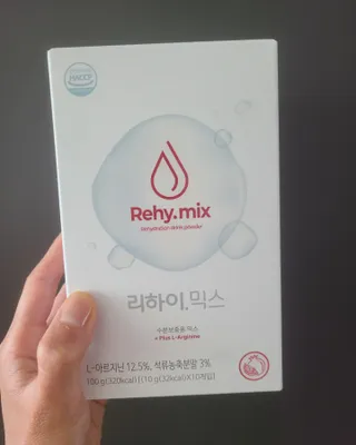 리하이.믹스 수분보충용믹스 리하이.믹스 (Rehy.mix) — 3점을 준 리뷰어가 2022년 7월 올린 사용 사진