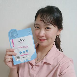 바노바기 코스메틱 바노바기 디엑스 마스크 — 5점을 준 리뷰어가 2024년 7월 올린 사용 사진