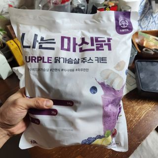 수플먼트 나는 마신닭!! 닭가슴살 주스키트, 먹기 힘들었던 닭가슴살 이제는 마시자 — 4점을 준 리뷰어가 2023년 3월 올린 사용 사진