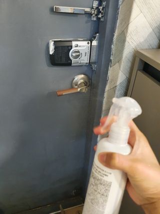 브이쉴드 살균 스프레이 300ml — 4.5점을 준 리뷰어가 2021년 7월 올린 사용 사진