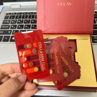 프리마인 귀족의 콜라겐, 92배 흡수율. 럭셔리 프리미엄 셀라브 콜라겐필름 30매 — 5점을 준 리뷰어가 2022년 6월 올린 사용 사진