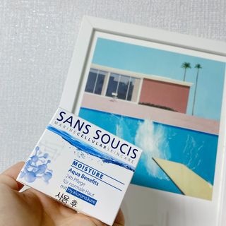 산수시 아쿠아 베네핏 24h 수부지 물광 속건조 수분크림 50ml — 5점을 준 리뷰어가 2021년 7월 올린 사용 사진