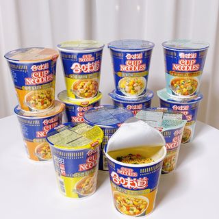 NISSIN 닛신 컵누들  4종 - 씨푸드오리지날, 씨푸드 스파이시, 씨푸드 커리, 씨푸드 XO소스 — 5점을 준 리뷰어가 2022년 12월 올린 사용 사진