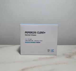 페페로니 클린플러스 덴탈오리껌 10g x 14p — 5점을 준 리뷰어가 2021년 7월 올린 사용 사진