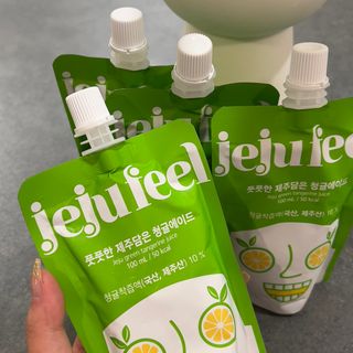 JEJUFEEL 풋풋한 제주담은 청귤에이드 — 5점을 준 리뷰어가 2022년 10월 올린 사용 사진