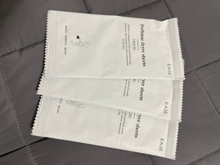 [이즈라이프코스메틱] 퍼퓸 드라이어 시트 히노끼향  or 블랑향 2중 택1 30매 — 4점을 준 리뷰어가 2021년 5월 올린 사용 사진