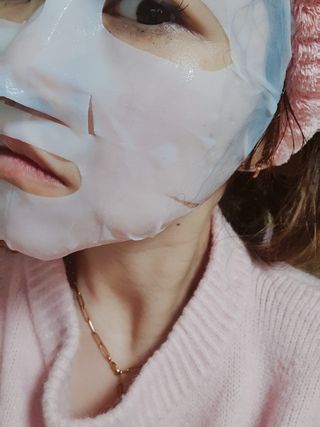 아이레시피 아쿠아 피토플렉스 크림 인 마스크 [7매입] — 5점을 준 리뷰어가 2023년 2월 올린 사용 사진