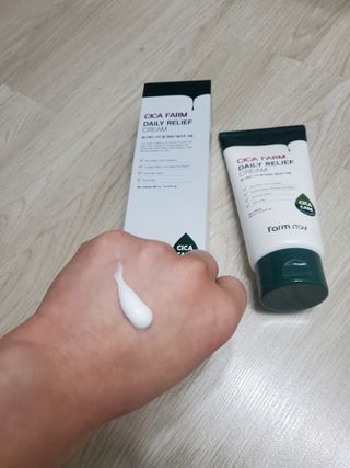 팜스테이  시카팜 데일리 릴리프 크림 — 5점을 준 리뷰어가 2022년 12월 올린 사용 사진