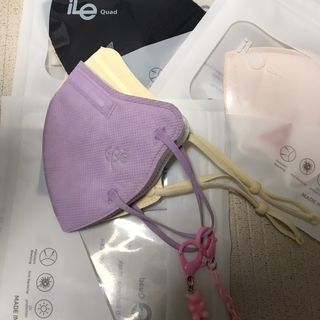 아이엘이 ILE 친환경 새부리형 방수 마스크 — 5점을 준 리뷰어가 2022년 4월 올린 사용 사진