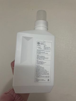 (주)바른양품 바른양품 친환경 세탁세제 1L — 5점을 준 리뷰어가 2022년 2월 올린 사용 사진
