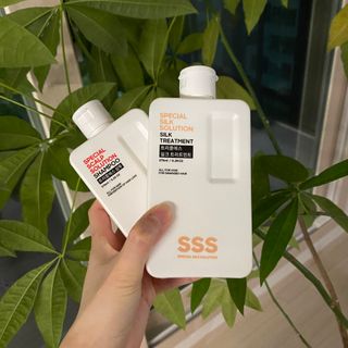 트리플에스 탈모 샴푸 275ml + 실크 트리트먼트 275ml — 5점을 준 리뷰어가 2021년 3월 올린 사용 사진