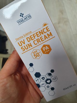 [트리티스] UV 디펜스 선크림 PA+++ / SPF50+  60ml — 5점을 준 리뷰어가 2020년 12월 올린 사용 사진