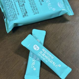 앙팡 패밀리면역 프로바이오틱스 2g x 100포 — 5점을 준 리뷰어가 2022년 11월 올린 사용 사진