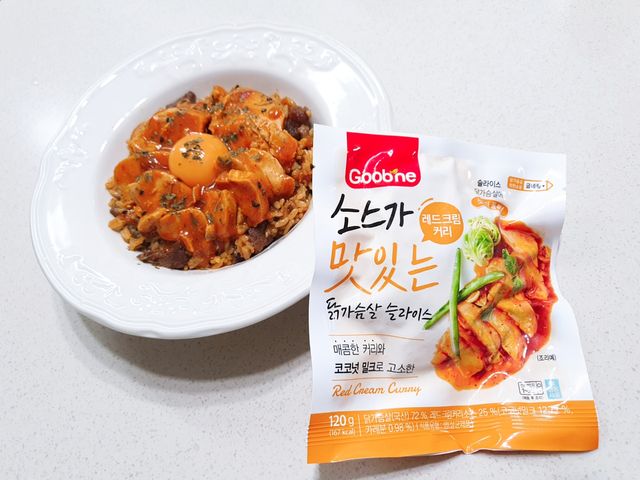 [굽네] 소스가 맛있는 닭가슴살 슬라이스 4종 리뷰 사진