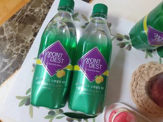 몽베스트 Montbest with Sparkling water Lemon OR Lime 20병(랜덤) — 5점을 준 리뷰어가 2021년 10월 올린 사용 사진