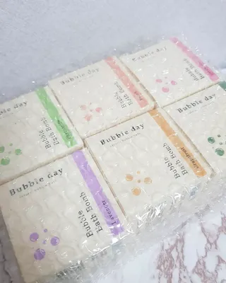 버블데이 배쓰밤 거품입욕제 버블바 6종 — 5점을 준 리뷰어가 2021년 8월 올린 사용 사진