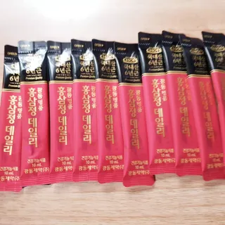 광동생활건강 광동 명품 홍삼정데일리 10mL x 30포 — 5점을 준 리뷰어가 2023년 4월 올린 사용 사진