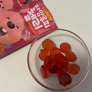 [팔도] 잔망루피젤리 믹스베리맛 42g 8개 — 4.5점을 준 리뷰어가 2022년 1월 올린 사용 사진