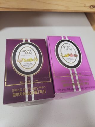 [몽베스트] 위드더 블랜딩 하우스 콤부차 _ 버라이어티팩 — 5점을 준 리뷰어가 2024년 2월 올린 사용 사진