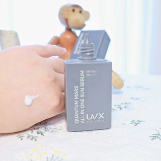 UVX 퀀텀 마스 올인원 선세럼 — 4.5점을 준 리뷰어가 2024년 1월 올린 사용 사진