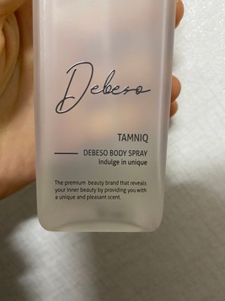 탐니크 바디미스트 디베쏘 150ml — 4.5점을 준 리뷰어가 2020년 12월 올린 사용 사진