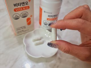 프리마인 성큼다가온 봄, 이너뷰티를 챙겨야 피부도 화사하게, 컨디션도 활기차게. 흡수율을 높인 고효율 비타민. — 5점을 준 리뷰어가 2022년 3월 올린 사용 사진