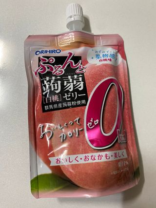 ORIHIRO 오리히로 곤약젤리 제로칼로리 130g 4종 4팩(맛별로 1팩씩) — 5점을 준 리뷰어가 2023년 3월 올린 사용 사진