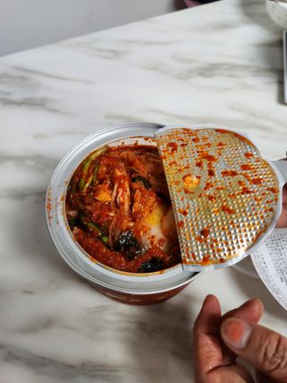 셰프애찬 알배기 겉절이 김치 1kg — 5점을 준 리뷰어가 2022년 11월 올린 사용 사진