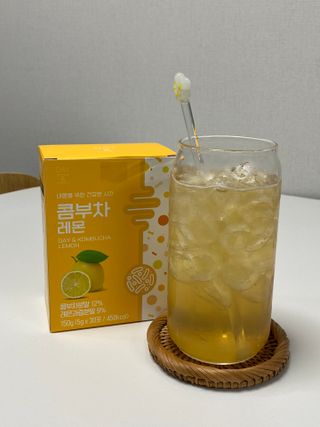 참앤들황토농원 7가지 맛! 탄산 톡톡! 스파클링! 데이앤 콤부차 7종 10포 1박스씩 ★총 7박스★ — 5점을 준 리뷰어가 2023년 2월 올린 사용 사진
