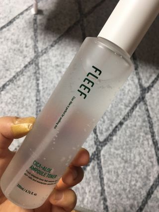 플리프 시카-알로에 앰플 토너 200ML — 4점을 준 리뷰어가 2021년 1월 올린 사용 사진