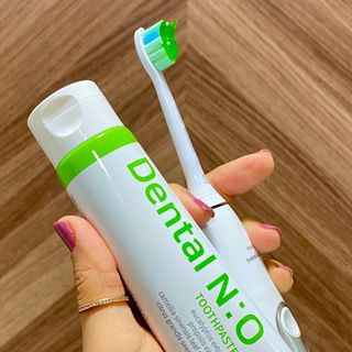 프리마인 유해균 뿐만 아니라 유익균까지 씻어내는 치약은 그만, 건강한 구강환경을 만드는 덴탈엔오 — 5점을 준 리뷰어가 2022년 12월 올린 사용 사진
