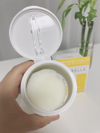 랑벨 비타 에너지 잡티 앰플 패드 65매 (투명하고 밝은 얼굴 광채패드) — 5점을 준 리뷰어가 2022년 6월 올린 사용 사진