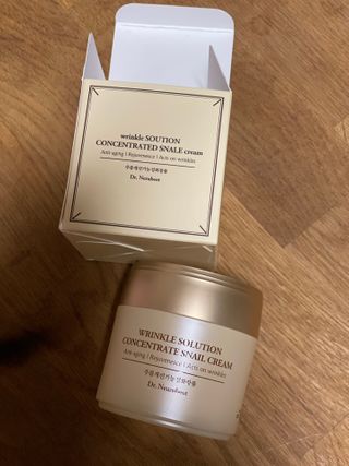 Dr.느루벗 느루벗 링클 솔루션 콘센트레이트 스네일 탄력 달팽이 크림 80g — 5점을 준 리뷰어가 2021년 2월 올린 사용 사진