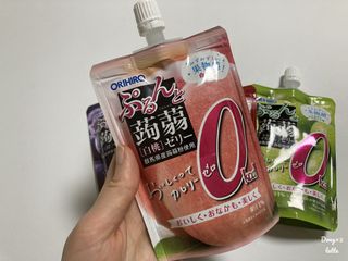 ORIHIRO 오리히로 곤약젤리 제로칼로리 130g 4종 4팩(맛별로 1팩씩) — 5점을 준 리뷰어가 2023년 1월 올린 사용 사진