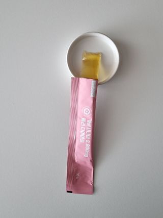 주식회사 얼굴반쪽 [얼굴반쪽 가르시니아 2,800mg] x 14포 1주 젤리 다이어트 보조제 체지방감소 — 4점을 준 리뷰어가 2021년 12월 올린 사용 사진