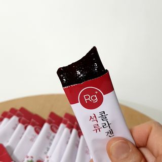 함초록 Rg+ 석류콜라겐젤리 — 4점을 준 리뷰어가 2021년 3월 올린 사용 사진