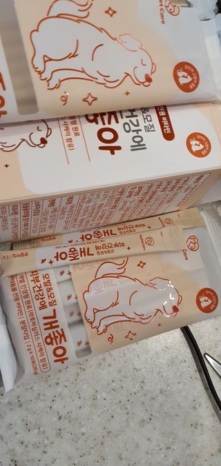 My Pet Care 모발과 모질 피부건강에 개좋아 — 5점을 준 리뷰어가 2021년 1월 올린 사용 사진