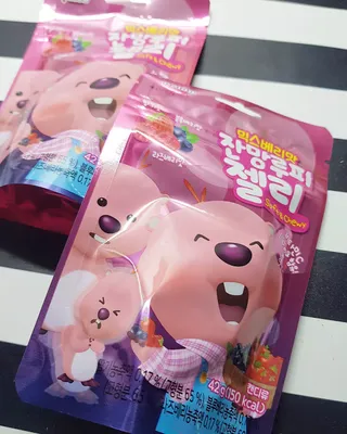 [팔도] 잔망루피젤리 믹스베리맛 42g 8개 — 5점을 준 리뷰어가 2022년 1월 올린 사용 사진