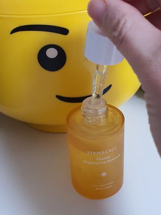 체르엠 스템앤셀 비타민 브라이트닝 에센스 30ml 1개 — 5점을 준 리뷰어가 2021년 12월 올린 사용 사진