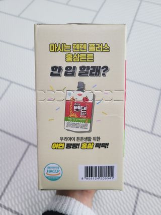 나우캠페인용 [한미사이언스] 우리 아이 튼튼, 엄마 마음 든든! 마시는텐텐 플러스 (100ml*10입) — 5점을 준 리뷰어가 2023년 10월 올린 사용 사진