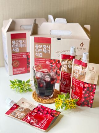 자연에온 몽모랑시 타트체리 착즙 100mL 10개입 2BOX — 4.5점을 준 리뷰어가 2021년 1월 올린 사용 사진