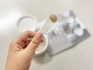 듀오코리아 [듀오] 피부맞춤형 저자극 클렌징밤 1종 랜덤발송 (모공케어,안색개선,안티에이징,블랙헤드) — 5점을 준 리뷰어가 2022년 5월 올린 사용 사진