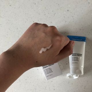 더마포레스트 모이스처라이징 아쿠아크림 / 수분크림 히알루론산 펩타이드 보습 미백 주름개선 — 5점을 준 리뷰어가 2021년 7월 올린 사용 사진