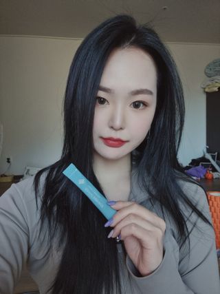 클린24시간 슬림앤유산균 1박스 (3.5g X 15포) — 5점을 준 리뷰어가 2023년 2월 올린 사용 사진