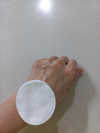 나나스킨 하이드로릴렉싱토너 — 4점을 준 리뷰어가 2021년 8월 올린 사용 사진